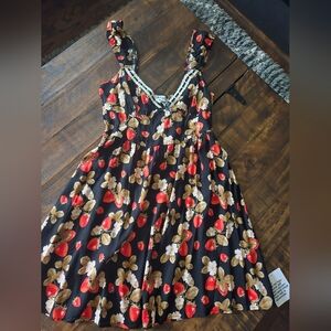 Asos NWT Strawberry Sundress Size Small